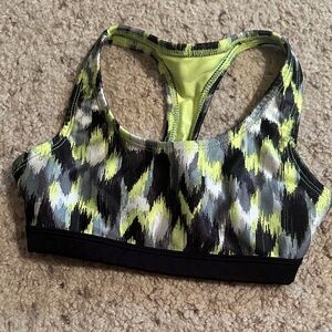 Patterned Justice  Sports Bra